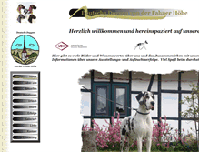 Tablet Screenshot of fahnerhoehe-doggen.de